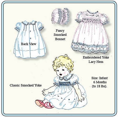  Fashion Dresses on Smocked Baby Dresses Pattern New Cutest Little Smocked Baby Dresses