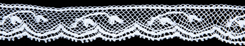 Maline Lilly of the Valley Lace Edging 1/2"