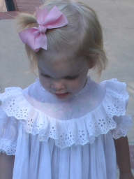 Antique Toddler Dress on Emma Rose