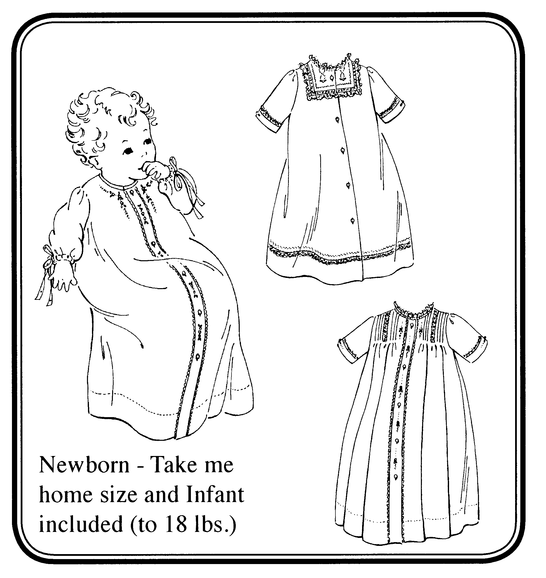 Easy Baby Girl Dress Sewing Pattern  Sew Crafty Me