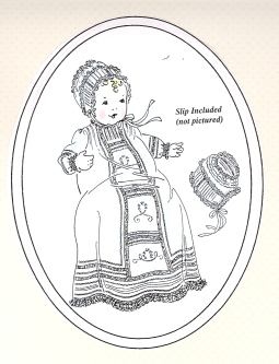 French Acadian Christening Gown Pattern