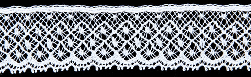 Snow Falling Lace - Champagne Edging