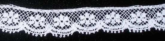 Lace Snowflake  3/8" Edging - Natural
