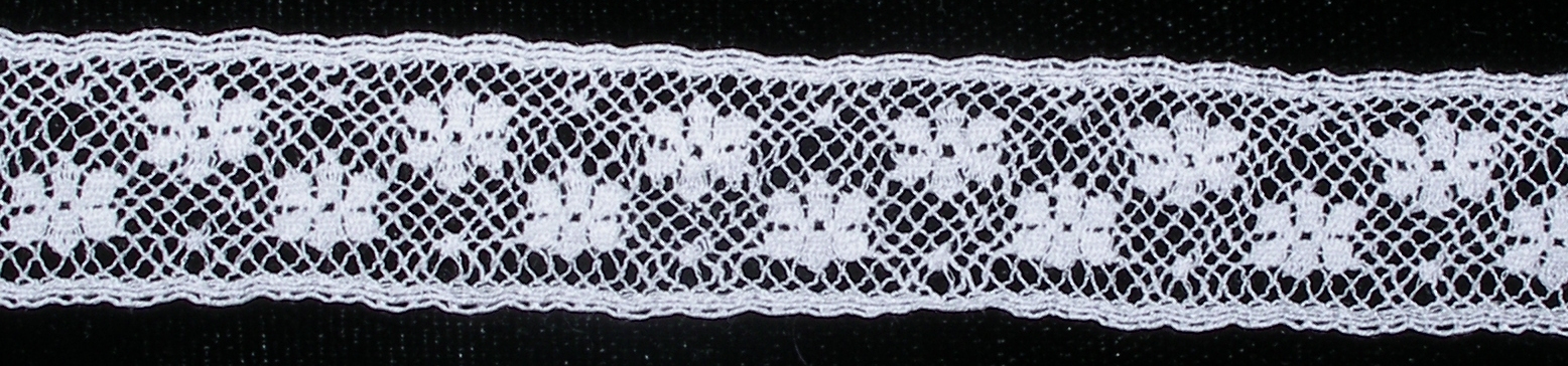 Lace Snowflake White Insertion 