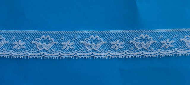 Maline Tulip Lace Edging -  1"