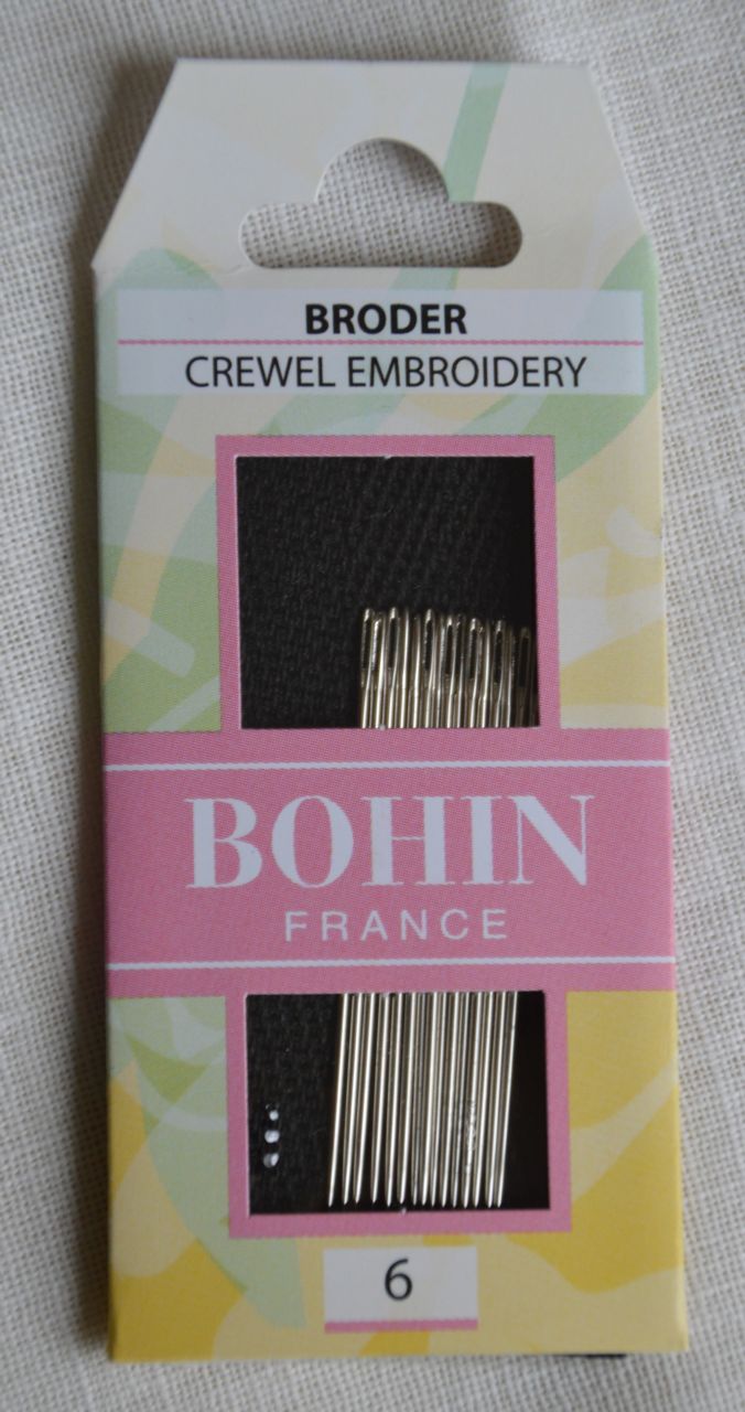 Sewing Needles Crewel - Size 6 Crewel/Embroidery