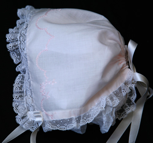 Best Embroidered Baby Clothes Bonnet