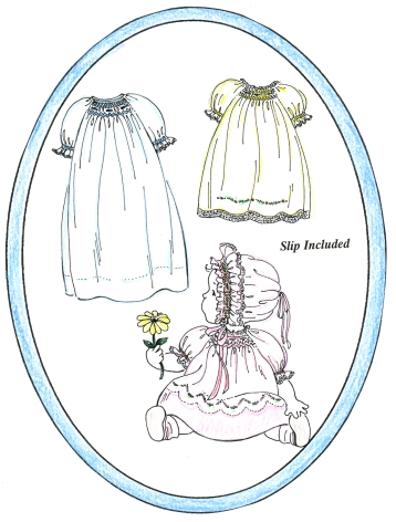 Baby's Smocked Layette Pattern