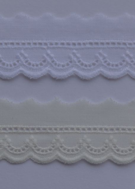 Swiss Edging - Narrow with Entredeux D